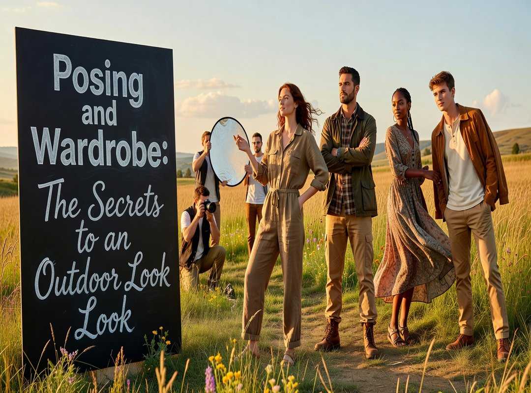 Posing & Wardrobe: The Secrets to an 'Adorable' Outdoor Look